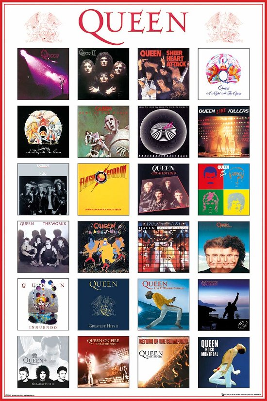 Covers (Poster 91,5X61 Cm) - Queen: Gb Eye - Merchandise - Gb Eye - 5028486081868 - 7. februar 2019
