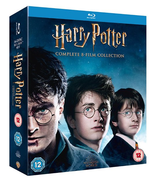 Cover for Harry Potter · Harry Potter Complete Collection (8 Film) Boxset (Blu-ray) (2016)