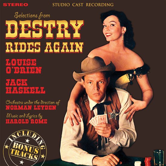 Cover for Studio Cast Recording · Destry Rides Again (CD) (2021)