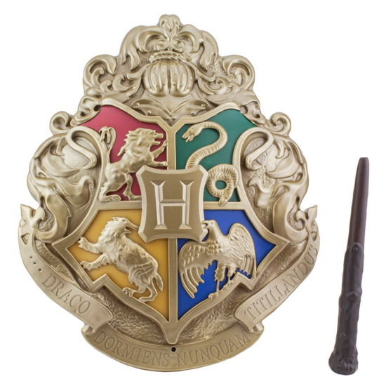 Hogwarts Crest Light With Wand Control - Paladone Product - Gadżety - Paladone - 5055964787868 - 28 listopada 2022