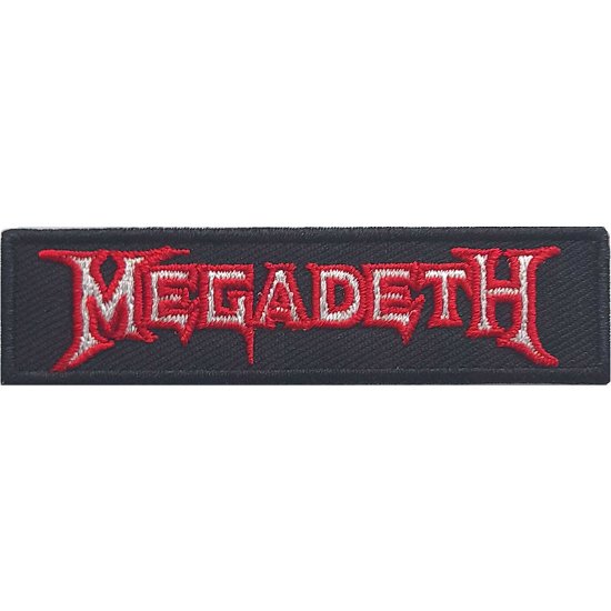Cover for Megadeth · Megadeth Standard Woven Patch: Logo Outline (Patch)