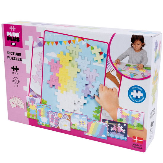 Cover for Plus Plus · BIG Picture Puzzle Pastel 60 pcs (Toys) (2020)