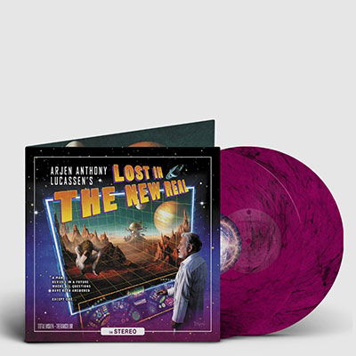 Cover for Arjen Anthony Lucassen · Lost In The New Real (LP) [Limited edition] (2022)