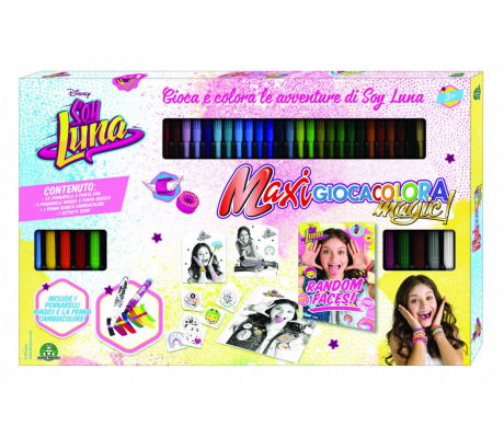 Soy Luna - Maxi Gioca E Colora Magic - Soy Luna - Produtos -  - 8056379017868 - 