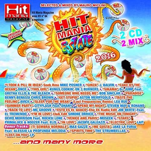 Cover for Compilation · Hit Mania Estate 2016 (CD) (2016)