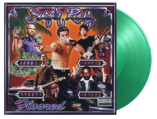 Cover for Sugar Ray · Floored (LP) [Translucent Green Vinyl edition] (2022)