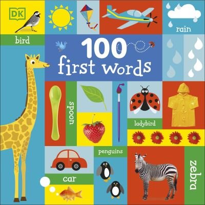 Cover for Dk · 100 First Words - 100 First (Tavlebog) (2025)