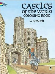 Castles of the World Colouring Book - Dover History Coloring Book - A. G. Smith - Bøker - Dover Publications Inc. - 9780486251868 - 1. februar 2000