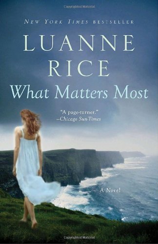 Cover for Luanne Rice · What Matters Most: a Novel (Paperback Book) [Reprint edition] (2010)