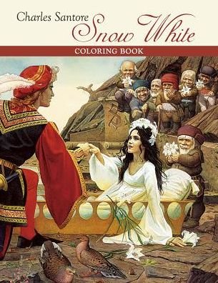 Cover for Charles Santore · Charles Santore Snow White Coloring Book (Taschenbuch) (2016)