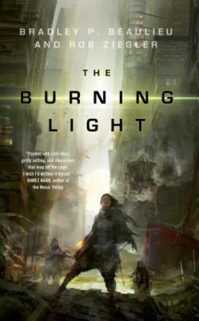 Cover for Bradley P Beaulieu · The Burning Light (Paperback Book) [First edition. edition] (2016)