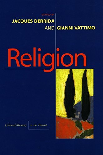 Cover for Gianni Vattimo · Religion (Cultural Memory in the Present) (Gebundenes Buch) (1998)