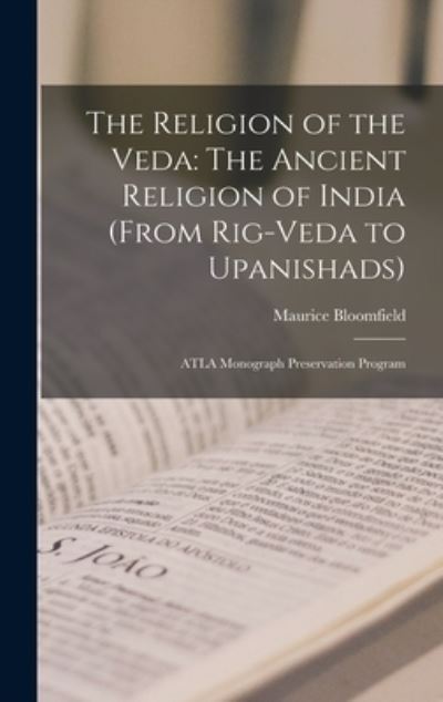 Cover for Maurice Bloomfield · Religion of the Veda : The Ancient Religion of India (Book) (2022)