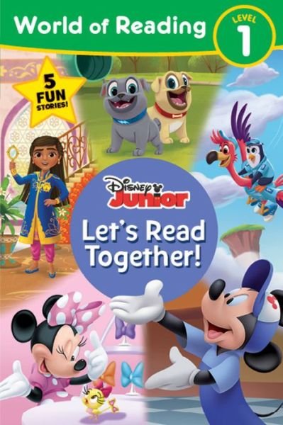 Cover for Disney Books · World of Reading: Disney Junior: Let's Read Together! - World of Reading (Paperback Book) (2021)
