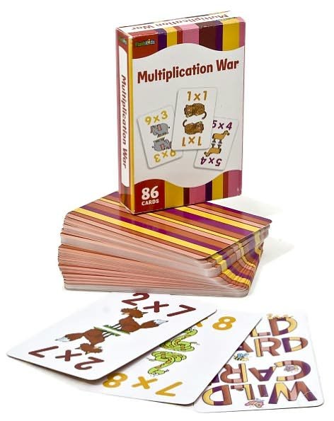 Cover for Flash Kids Editors · Multiplication War (Flash Kids Flash Cards) - Flash Kids Flash Cards (Flashkort) (2010)