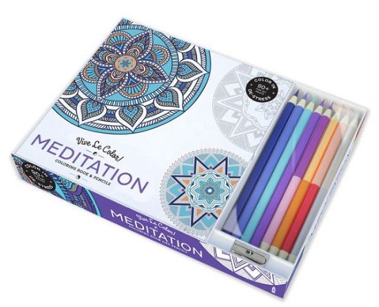 Cover for Abrams Noterie · Meditation (Coloring Bk &amp; Pencil Kits); Vive Le Color (Book pack) (2016)