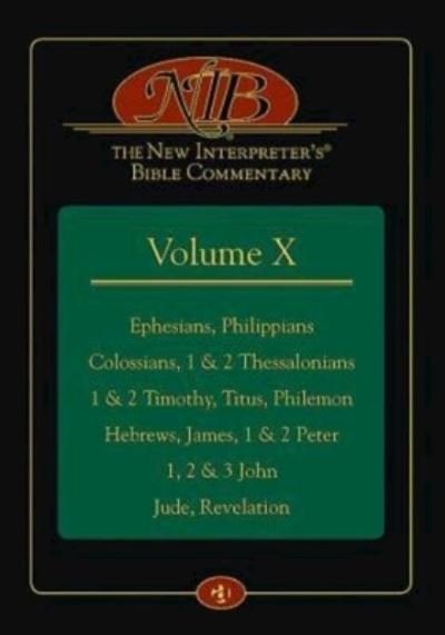 Cover for Leander E. Keck · New Interpreter's Bible Commentary Volume X, The (Innbunden bok) (2015)