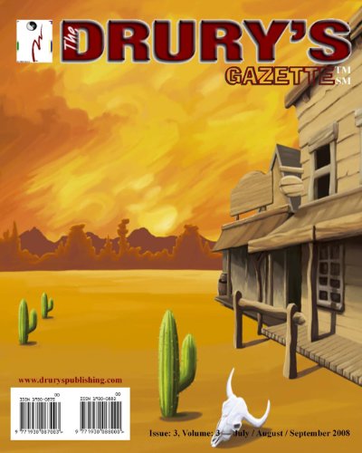 Cover for Gary Drury · The Drury's Gazette: Issue 3, Volume 3  -  July / August / September  2008 (Paperback Book) (2008)