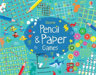 Pencil and Paper Games - Pads - Simon Tudhope - Books - Usborne Publishing Ltd - 9781474990868 - May 27, 2021