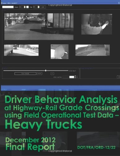 Cover for U.s. Department of Transportation · Driver Behavior Analysis at Highway-rail Grade Crossings Using Field Operational Test Data Heavy Trucks (Paperback Bog) (2014)