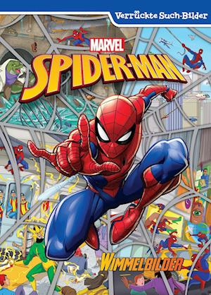 Cover for Spider-Man - Wimmelbilder - Verrückte Such-Bilder - MARVEL (Book) (2024)