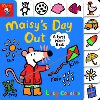 Maisy's Day Out: A First Words Book - Lucy Cousins - Bøger - Candlewick Press,U.S. - 9781536203868 - 9. april 2019