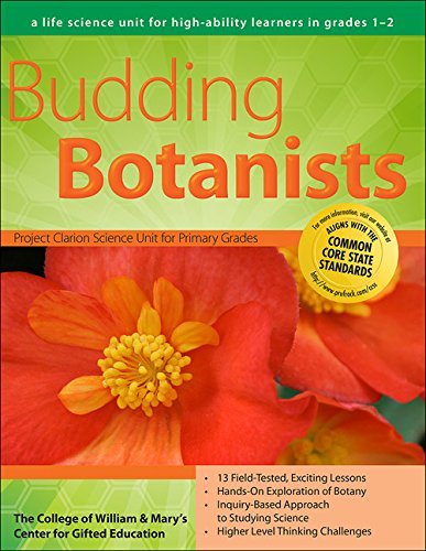Cover for Clg Of William And Mary / Ctr Gift Ed · Budding Botanists: A Life Science Unit for High-Ability Learners in Grades 1-2 (Paperback Bog) (2009)
