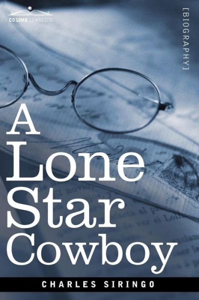 Cover for Charles Siringo · A Lone Star Cowboy (Paperback Book) (2012)
