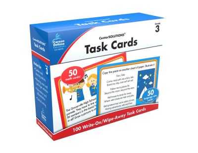 Cover for Carson-dellosa Publishing · Task Cards Learning Cards, Grade 3 (N/A) (2013)