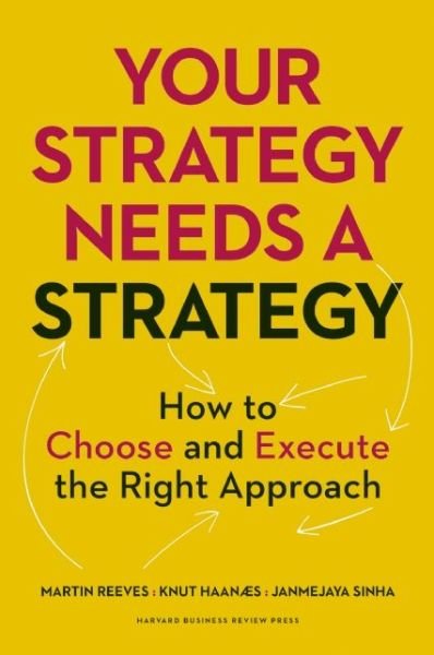 Your Strategy Needs a Strategy: How to Choose and Execute the Right Approach - Martin Reeves - Books - Harvard Business School Publishing - 9781625275868 - June 9, 2015