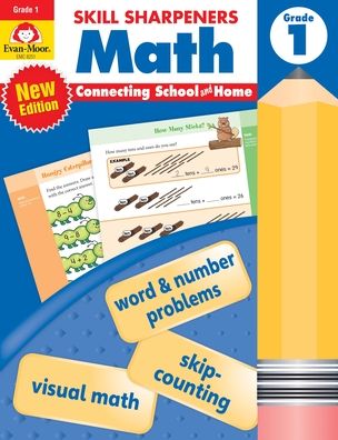 Cover for Evan-Moor Educational Publishers · Skill Sharpeners: Math, Grade 1 (Taschenbuch) (2021)