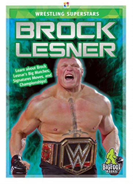 Cover for J R Kinley · Brock Lesnar - Wrestling Superstars (Hardcover Book) (2021)