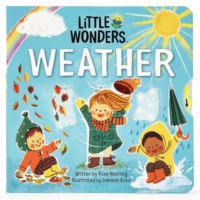 Cover for Cottage Door Press · Little Wonders Weather (Book) (2023)