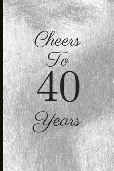 Cover for Jam Tree · Cheers to 40 Years (Paperback Bog) (2018)