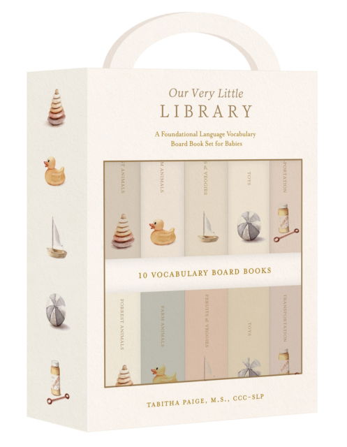 Tabitha Paige · Our Very Little Library Board Book Set: A Foundational Language Vocabulary Board Book Set for Babies (Board book) (2024)