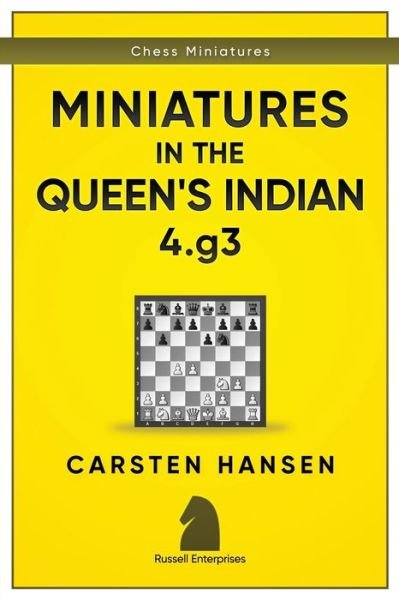 Cover for Carsten Hansen · Miniatures in the Queen's Indian (Paperback Bog) (2017)