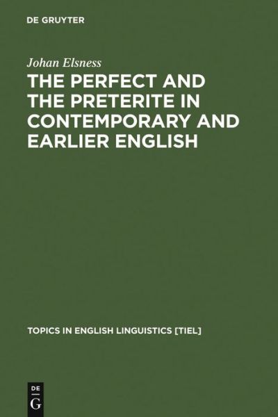 Cover for J. Elsness · Perfect and the Preterite (Book) (1997)