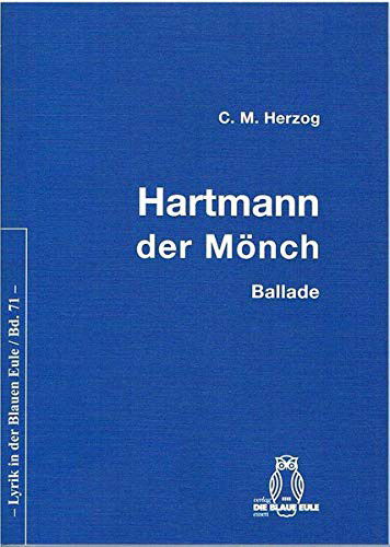 Cover for Katharina Herzog · Hartmann - Der Mnch (Paperback Book) (2019)