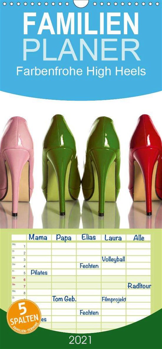 Farbenfrohe High Heels - Familien - Laser - Books -  - 9783672196868 - 