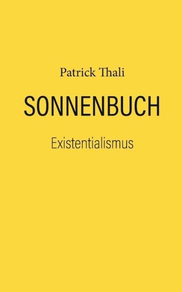 Cover for Thali · Sonnenbuch (Book) (2019)