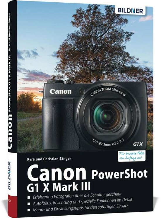 Cover for Sänger · Canon PowerShot G1 X Mark III (Book)