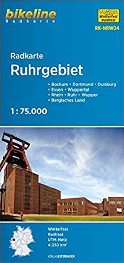 Cover for Esterbauer · Bikeline Radkarten. Ruhrgebiet (Book) [3º edição] (2019)