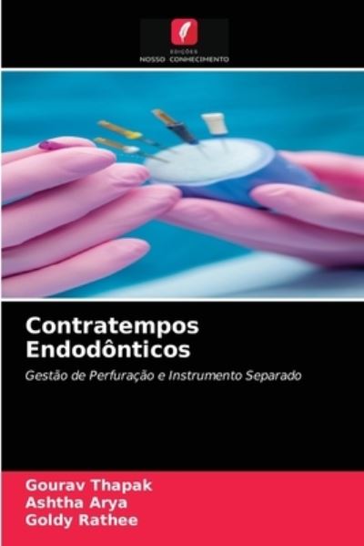 Cover for Gourav Thapak · Contratempos Endodonticos (Paperback Book) (2021)