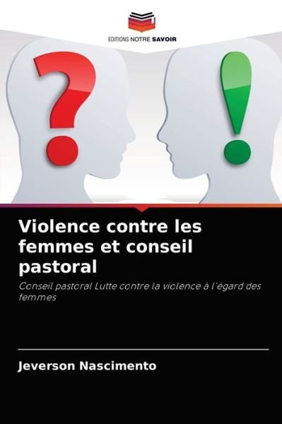 Cover for Jeverson Nascimento · Violence contre les femmes et conseil pastoral (Pocketbok) (2021)