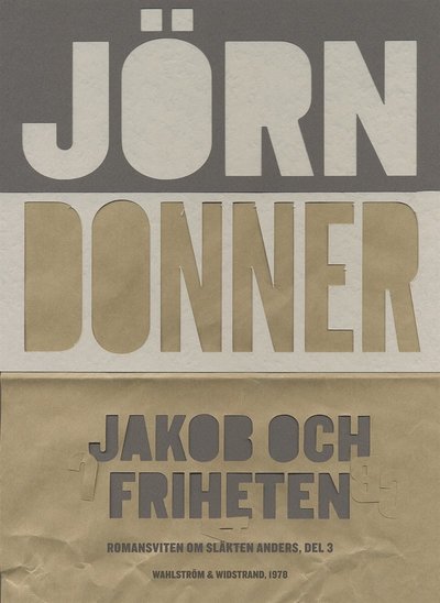 Cover for Jörn Donner · Jakob och friheten (ePUB) (2014)