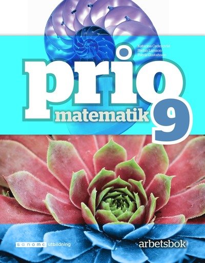 Cover for Patrik Gustafsson · Prio Matematik 9 Arbetsbok (Bok) (2020)