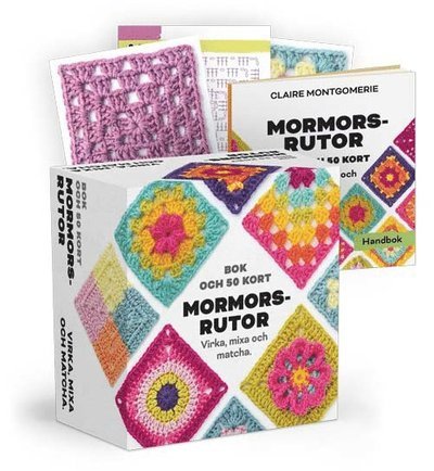 Cover for Claire Montgomerie · Mormorsrutor Bok och 50 kort : Virka, mixa och matcha (Book) (2024)