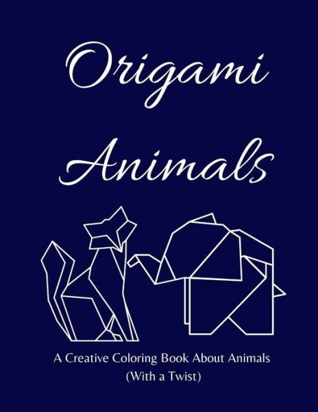 Cover for Paint Therapy · Origami Animals (Paperback Bog) (2020)