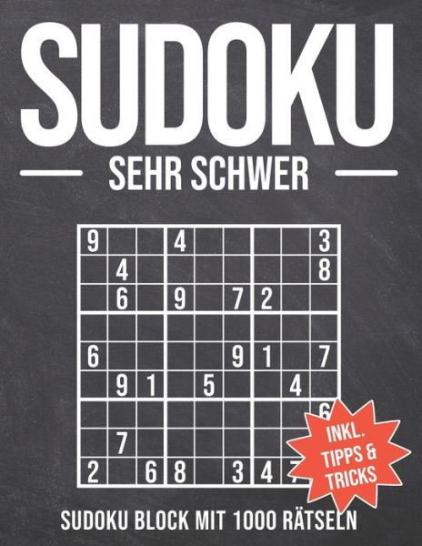 Cover for Luisa Hansen · Sudoku sehr schwer (Paperback Book) (2020)