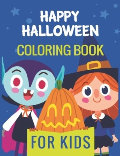 Cover for Tim Tama · Happy Halloween Coloring book for Kids (Paperback Bog) (2020)